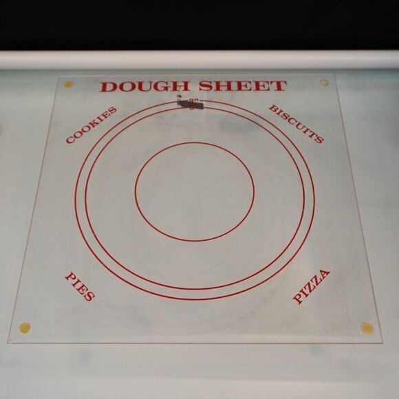 Clear Vinyl Rolling Mat Pastry Baking Pizza Dough Sheet Pie Cookies Measuring - Picture 2 of 2